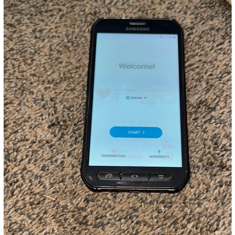 Samsung S6 Active- 32 gb/Black Smartphone Sleek Design-Works Great